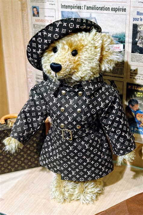 steiff bear louis vuitton|Steiff bears value guide.